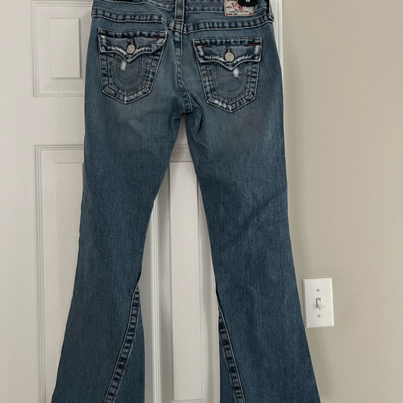 True religion Joey distressed women’s jeans size 25 inseam 28” - Picture 7 of 9